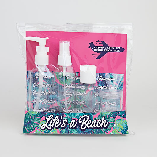 Gift Republic Beach Travel Bottles