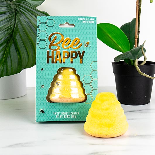 gift republic Bee Happy Bath Bomb