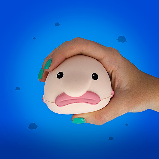 gift republic Blob Fish Stress Toy
