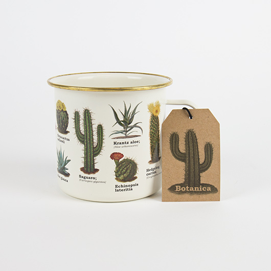 Gift Republic Botanica Enamel Mug