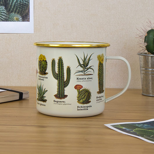 gift republic Botanica Enamel Mug