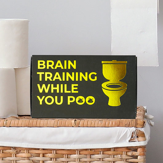 Gift Republic Brain Training While You Poo