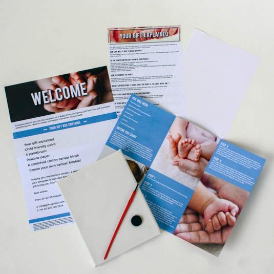 Gift Republic Canvas Baby Prints