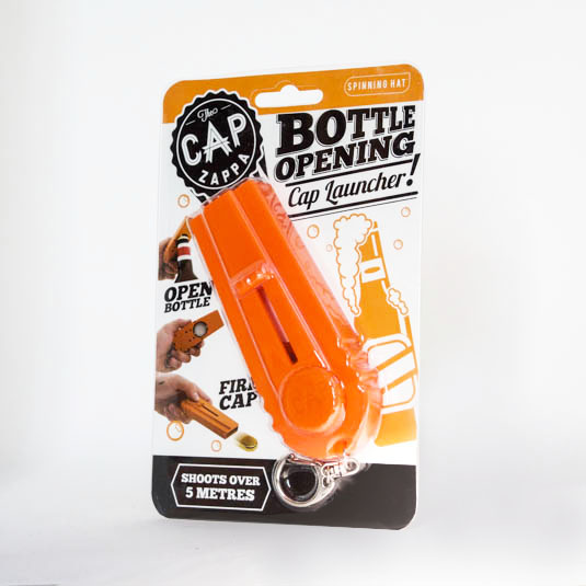 gift republic Cap Zappa Bottle Opener & Launcher