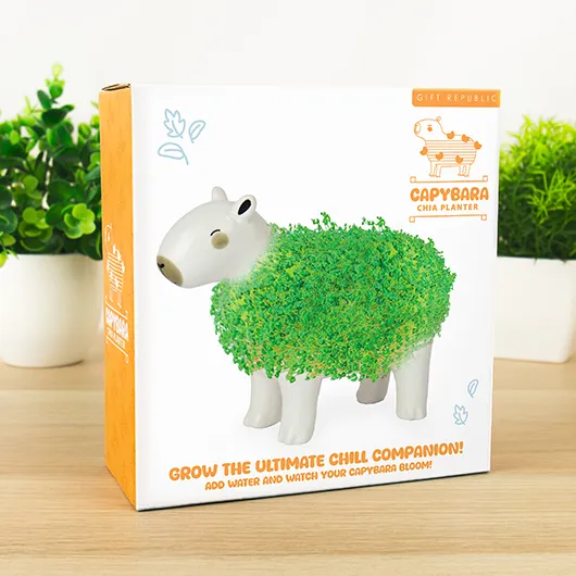 Gift Republic Capybara Chia Planter