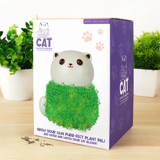 Gift Republic Cat Chia Planter UK