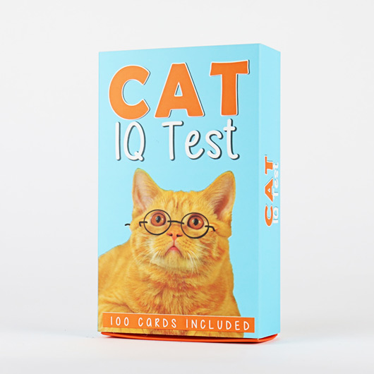 Gift Republic Cat IQ Test