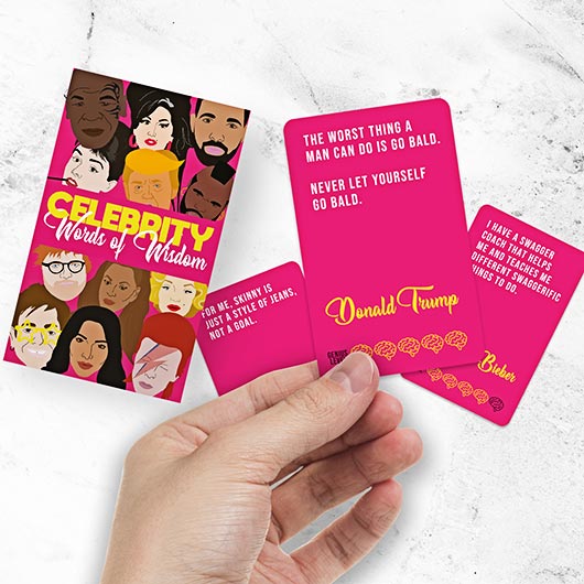 gift republic Celebrity Wisdom