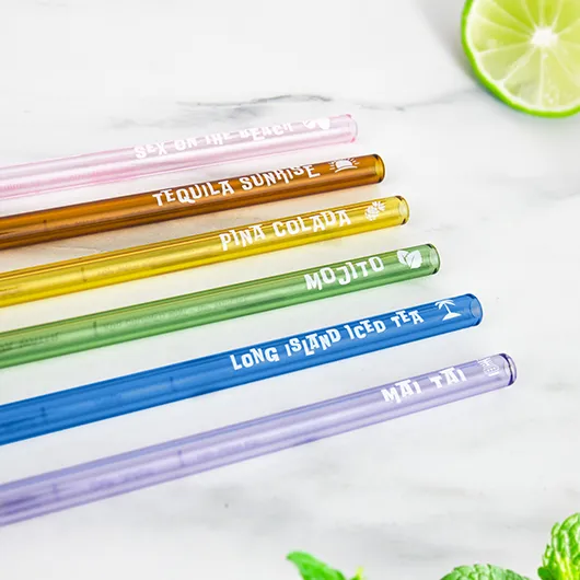 Gift Republic Cocktail Recipe Straws