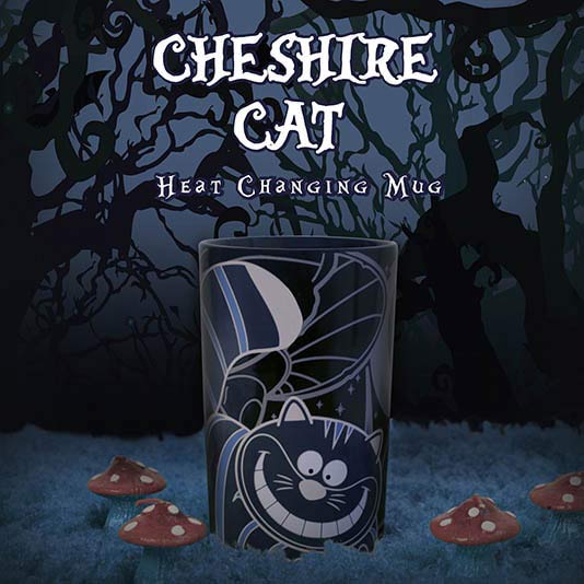 Gift Republic Colour-Changing Cheshire Cat Mug