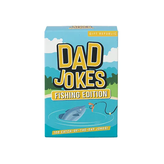 Gift Republic Dad Jokes: Fishing Edition