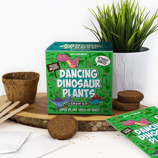 Gift Republic Dancing Dinosaurs Plants