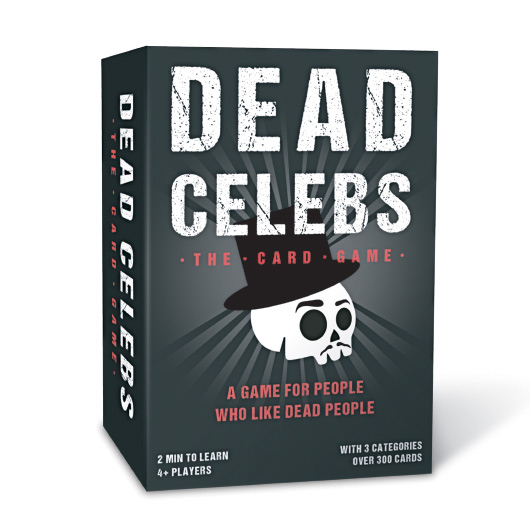 gift republic Dead Celebs Trivia Card Game