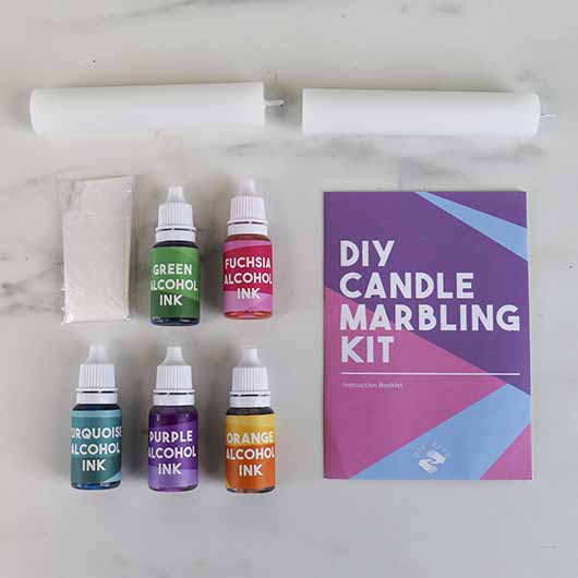 Gift Republic DIY Candle Marbling