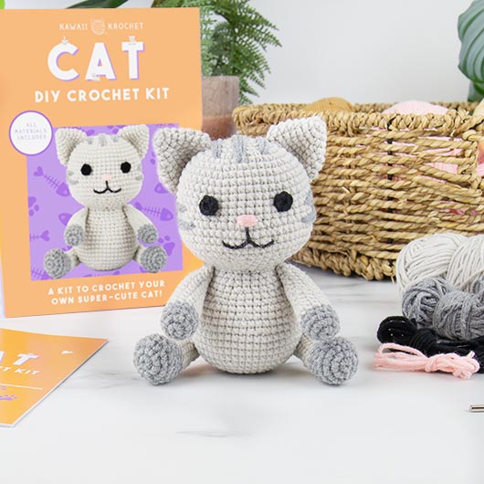 gift republic DIY Crochet Cat
