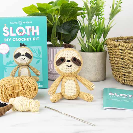 gift republic DIY Crochet - Sloth