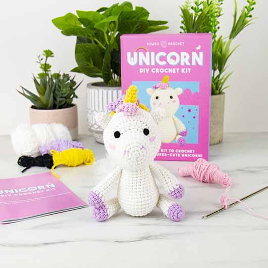 gift republic DIY Crochet Unicorn Kit