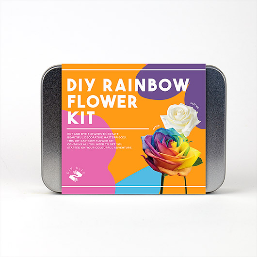 Gift Republic DIY Rainbow Flowers