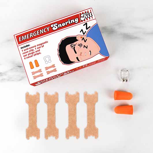 gift republic Emergency Snoring Kit