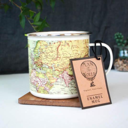 Gift Republic Enamel Mug - Pale