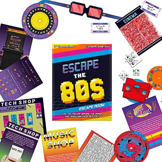 Gift Republic Escape The 80s Game