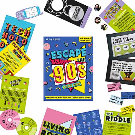 Gift Republic Escape The 90s Game