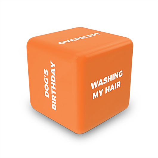 Gift Republic Excuses Dice