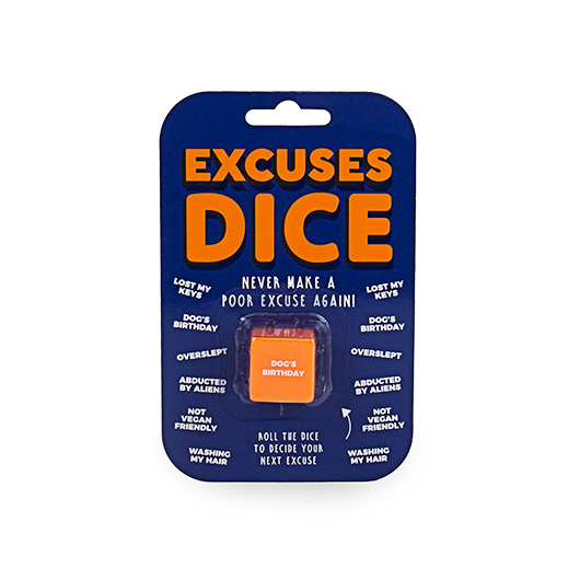 Gift Republic Excuses Dice