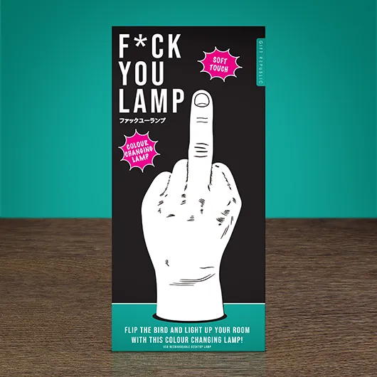 Gift Republic F You Lamp