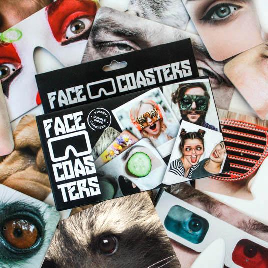 Gift Republic Face Coasters