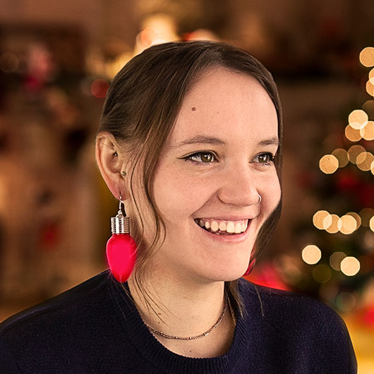 gift republic Festive Earrings