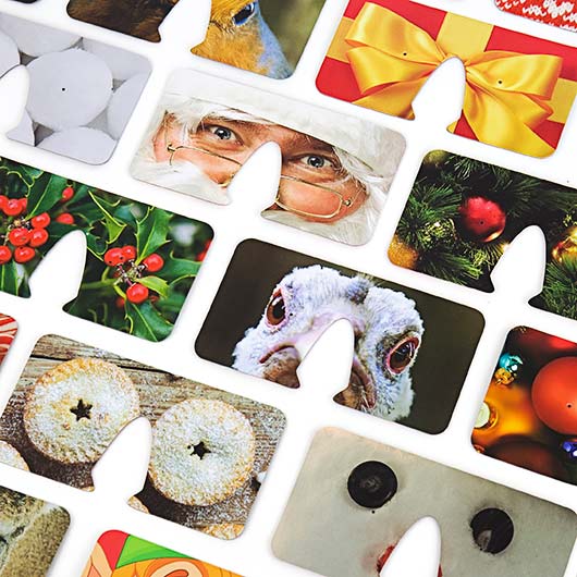 Gift Republic Festive Face Coaster