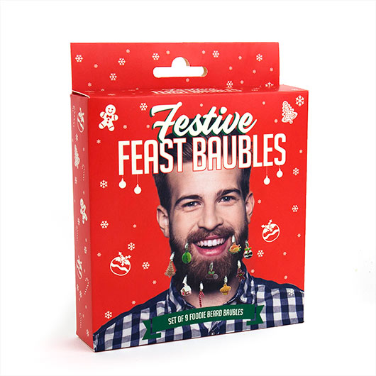 Gift Republic Festive Feast Beard Baubles