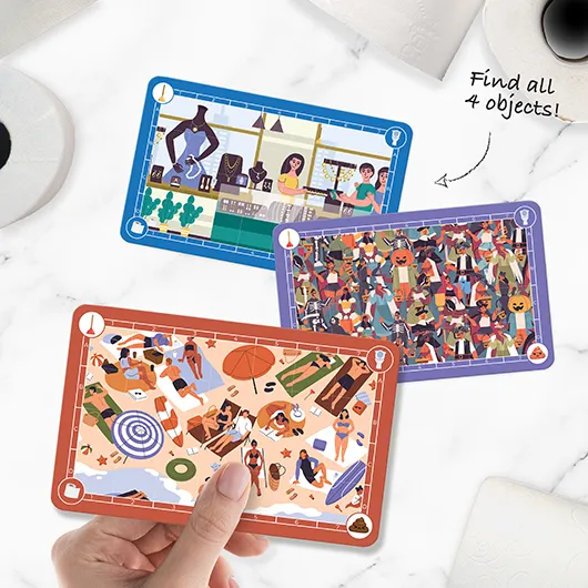 Gift Republic Find The Poo On The Loo Cards