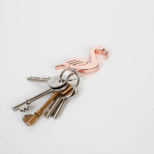 Gift Republic Flamingo Bottle Open