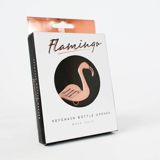 gift republic Flamingo Bottle Open