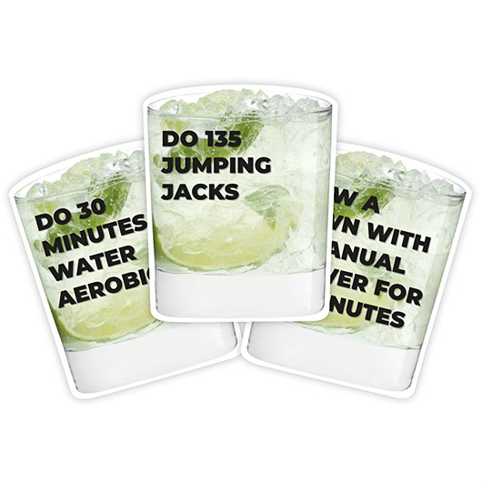 Gift Republic Gin Sized Workouts