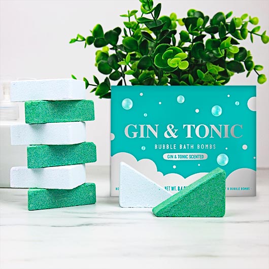 gift republic Gin & Tonic Bubble Bath Bombs