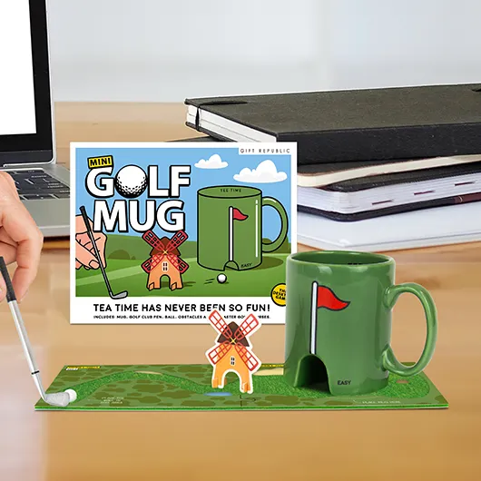 gift republic Golf Mug and Coasters Kit