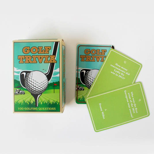 Gift Republic Golf Trivia Card Pack