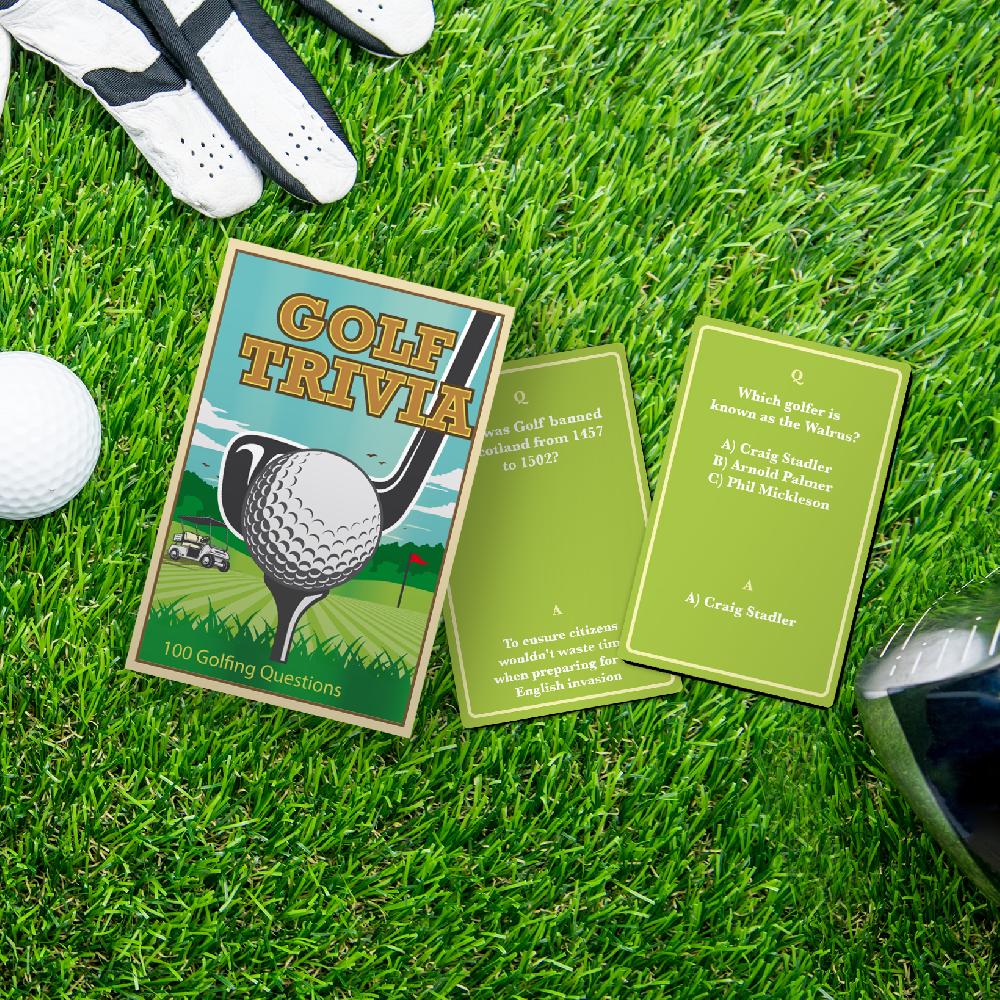 gift republic Golf Trivia Card Pack