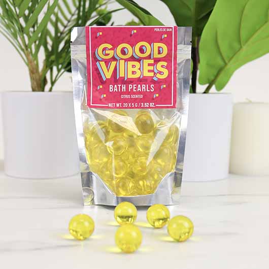 gift republic Good Vibes Bath Pearls