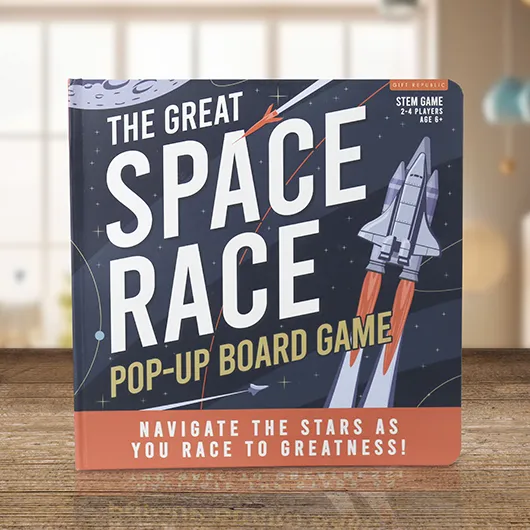 gift republic Great Space Race Pop Up Book