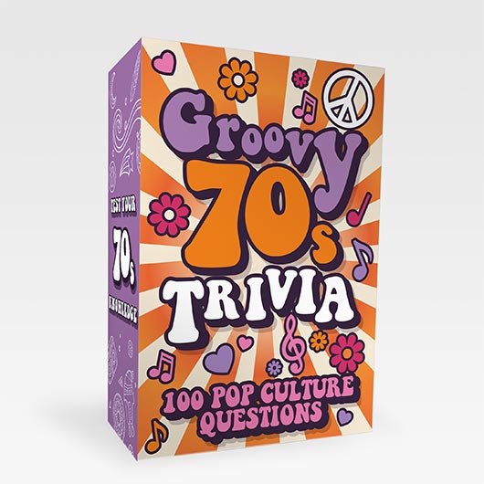 gift republic Groovy 70's trivia