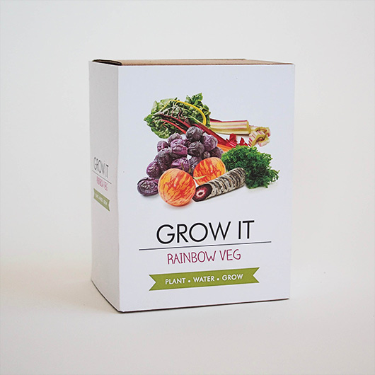 gift republic Grow Your Own Rainbow Veg - Grow It