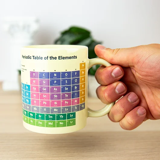 gift republic Heat Reveal Periodic Table Mug