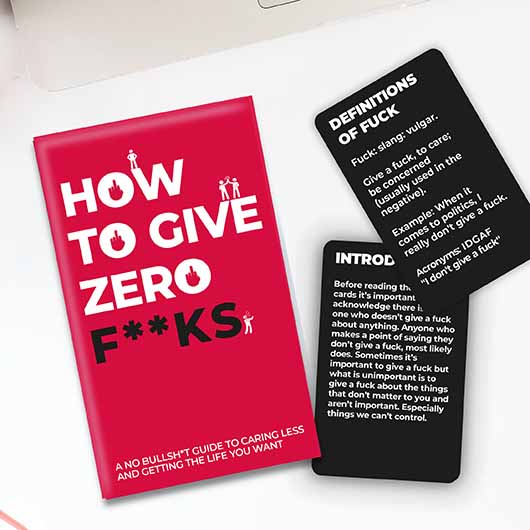gift republic How to Give Zero F**ks