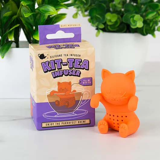 gift republic KIT-T Cat Tea Strainer