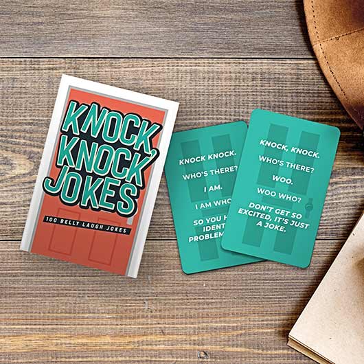 gift republic Knock Knock Jokes Card Pack
