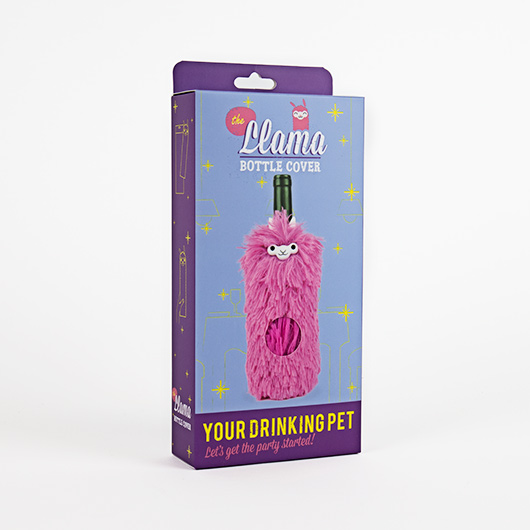 Gift Republic Llama Bottle Cover